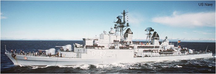 Destroyer Type 101 Hamburg class
