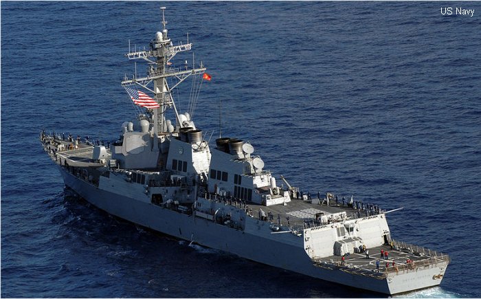 Guided-Missile Destroyer Arleigh Burke Flight IIA class