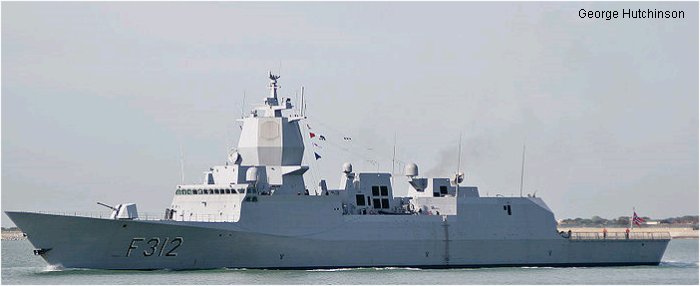 Guided-Missile Destroyer Fridtjof Nansen class