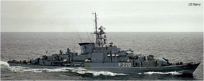 Frigate F 120 Köln class