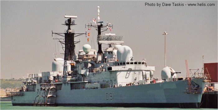 D91 HMS Nottingham