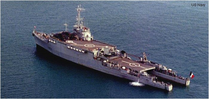 Landing Ship/Platform Dock Ouragan class