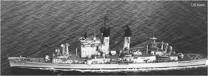 Guided-Missile Cruiser Albany class