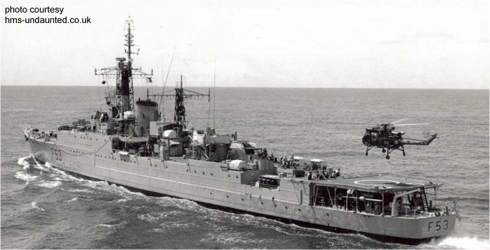 F53 HMS Undaunted
