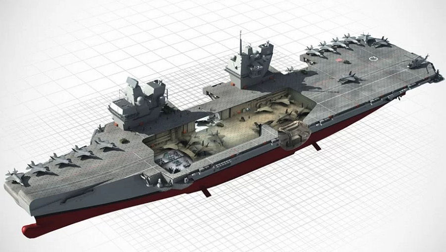 Aircraft Carrier V STOL Queen Elizabeth class