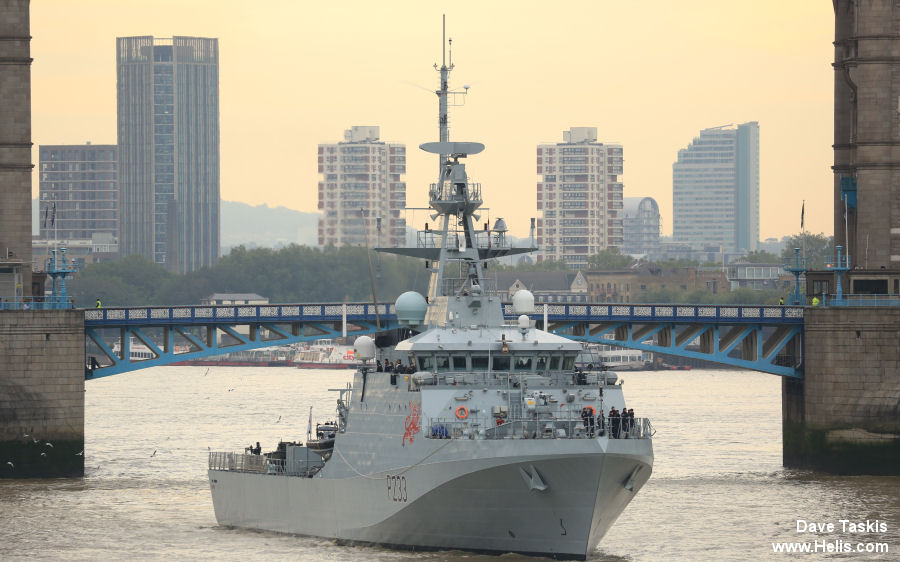 P233 HMS Tamar