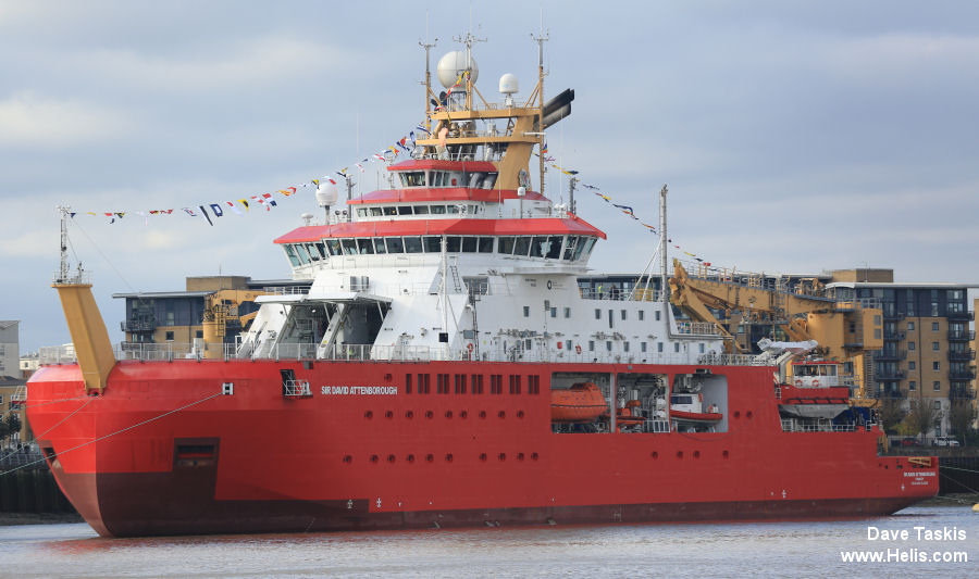 Support Ship RRS Sir David Attenborough