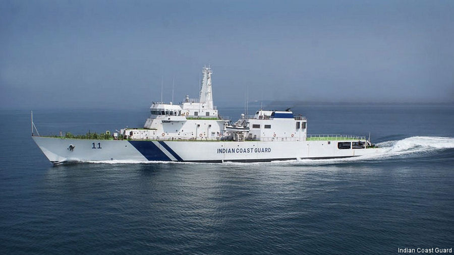 Coast Guards Samarth class