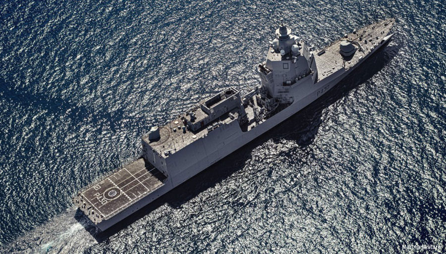 Guided-Missile Frigate Thaon di Revel class