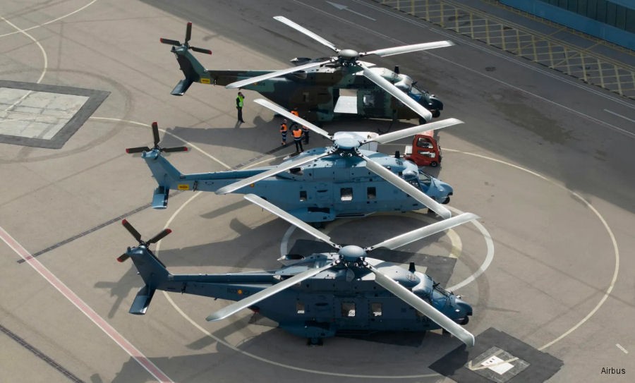 First NH90 Standard 3 for Spanish Air Force