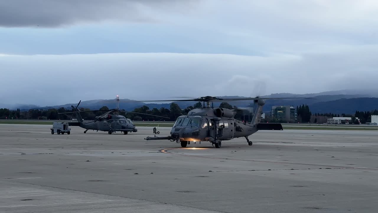California Air National Guard new rescue helicopters