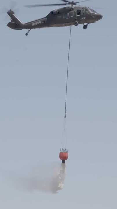 Rain Autonomous Black Hawk Firefighter