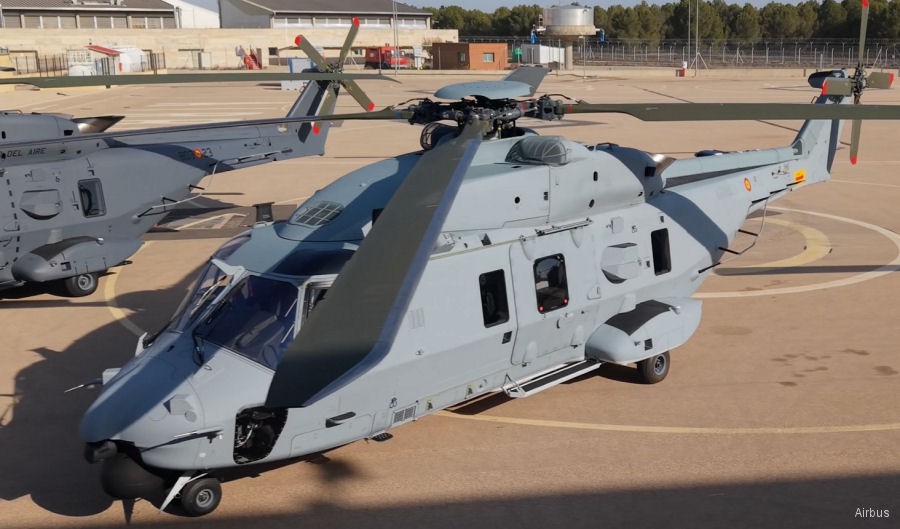 Spanish Navy new NH90 MSPT helicopters