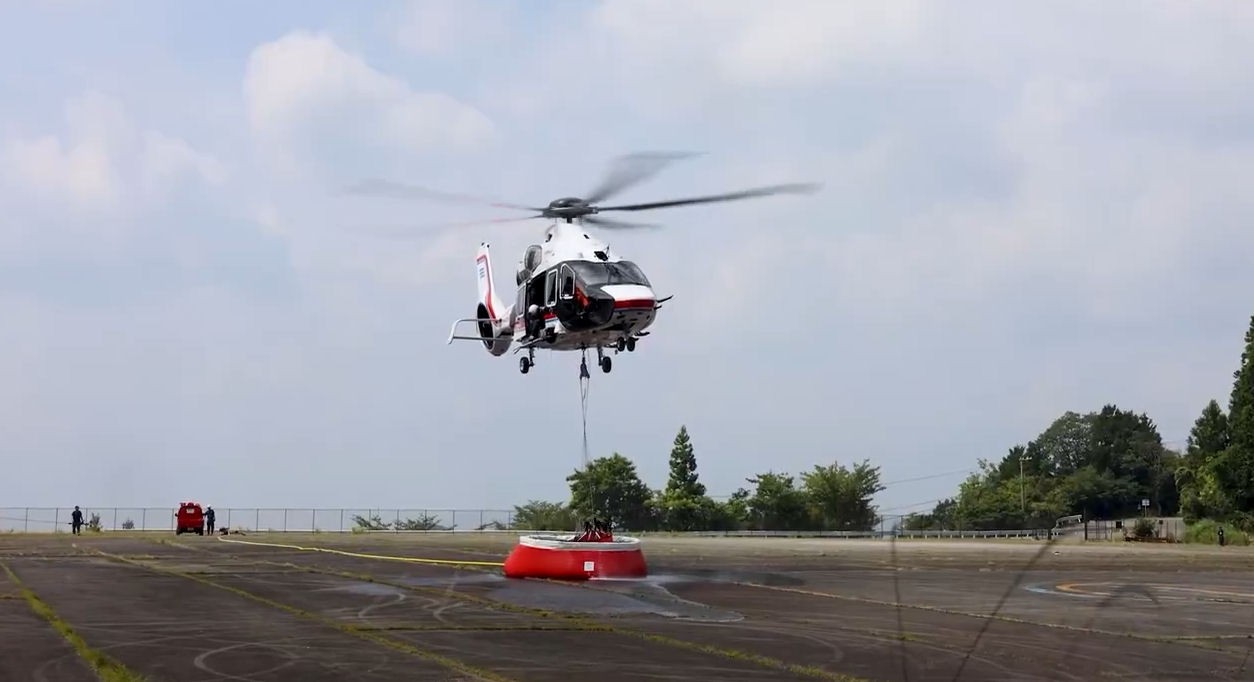 First H160 firefighter 