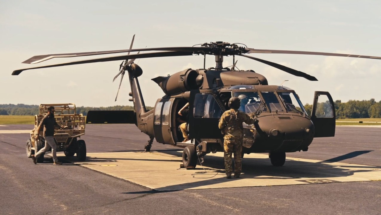 In-flight 3D printing aboard Black Hawk 
