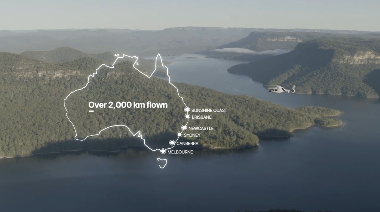 Airbus H160 Demo Tour Australia 