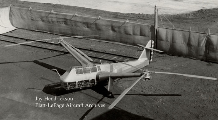 XR-1 (Silver prewar colors) May 1941 roll out for first flight