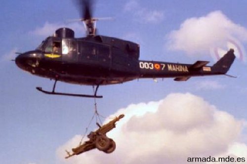 Detailed history and photos of helicopter Agusta AB212 ASW Serial 5526 Register HA.18-3 used by Arma Aerea de la Armada Española Marina (Spanish Navy) Track service timeline and current status.