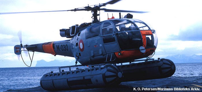 Kongelige Danske Marine SE3160 / SA316A Alouette III