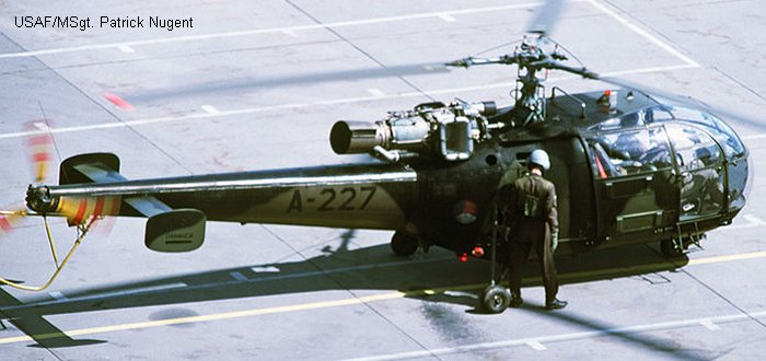 Detailed history and photos of helicopter Aerospatiale SE3160 / SA316A Alouette III Serial 1227 Register RA-05701 SE-HRV N327TA A-227 used by Trans Aero Helicopter Services ,Koninklijke Luchtmacht RNLAF (Royal Netherlands Air Force) Track service timeline and current status.