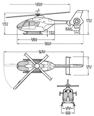 EC135 views blueprint