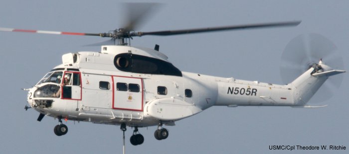 Detailed history and photos of helicopter Aerospatiale SA330J Puma Serial 1478 Register N815AR N505R HC-CDO VH-WOD G-BFEU used by US Navy USN ,EP Aviation ,Aeromaster ,Geo-Seis Helicopters ,Roberts Aircraft Company ,Bristow Australia AUSBU ,Bristow Track service timeline and current status.