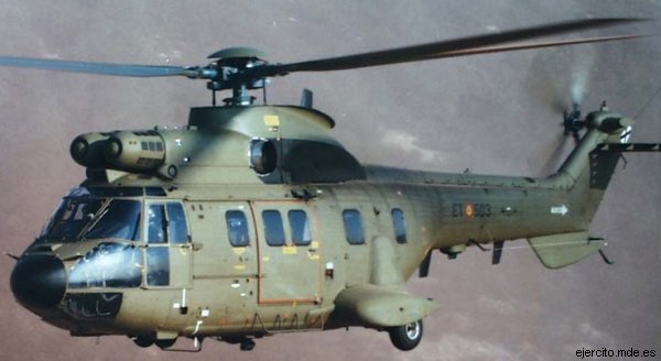 Fuerzas Aeromóviles del Ejército de Tierra AS332 Super Puma