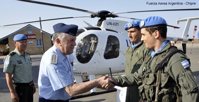 Photos UNFICYP Flight Argentine Air Force. Argentina