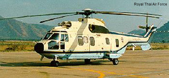 Royal Thai Air Force AS332L2 Super Puma