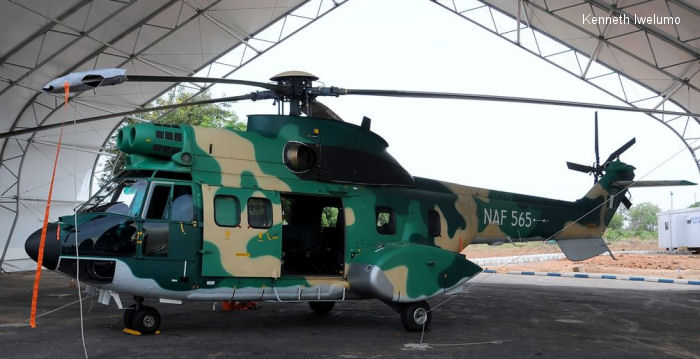 Nigerian Air Force AS332 Super Puma