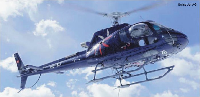 Detailed history and photos of helicopter Eurocopter AS350B3 Ecureuil Serial 4612 Register HB-ZUT used by Air Glaciers SA ,Swiss Jet AG Track service timeline and current status.