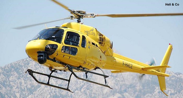Detailed history and photos of helicopter Eurocopter AS355N Ecureuil 2 Serial 9611 Register OO-HCZ F-HACZ used by Heli and Co Track service timeline and current status.