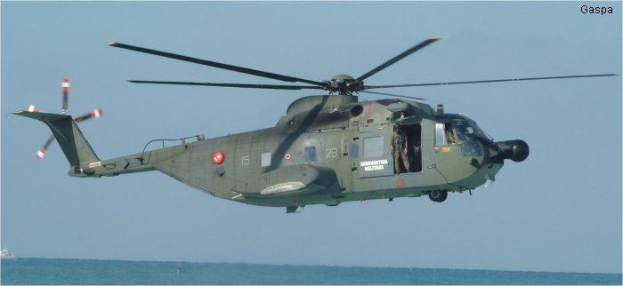 Detailed history and photos of helicopter Agusta AS-61R Serial 6225 Register MM81341 used by Aeronautica Militare Italiana AMI (Italian Air Force) Track service timeline and current status.