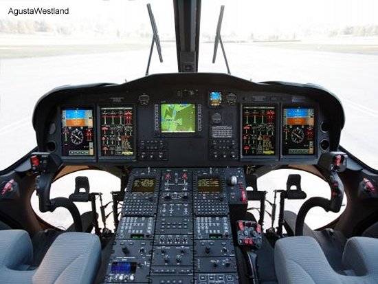 AgustaWestland AW139 cockpit