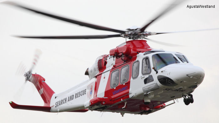 Detailed history and photos of helicopter AgustaWestland AW139 Serial 31499 Register SE-JRH used by Sjöfartsverket (Swedish Maritime Administration) Track service timeline and current status.