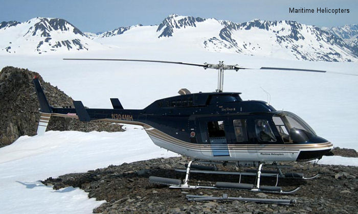 Detailed history and photos of helicopter Bell 206L-3 Long Ranger Serial 51047 Register N304MH C-GWSW N95LP N44SH used by Maritime Helicopters Track service timeline and current status.
