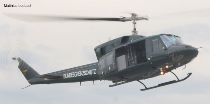 Detailed history and photos of helicopter Bell 212 Serial 30568 Register OB-2109-P HC-CIX D-HAND used by Aeromaster ,Bundespolizei (German Federal Police (BPOL)) Track service timeline and current status.