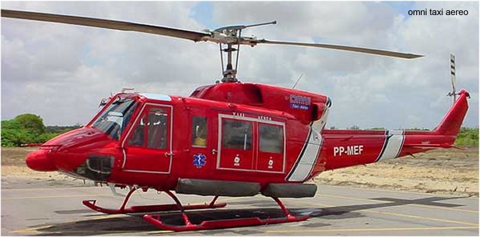 Detailed history and photos of helicopter Bell 212 Serial 30591 Register CP-2706 OB-1979-P PP-MEF CS-HDY N72383 JA9518 used by HeliAmerica ,Omni Taxi Aereo OTA ,OMNI Aviação OHI (OMNI Aviation Group) ,Kaijō Hoan-chō JPCG (Japanese Coast Guard) Track service timeline and current status.