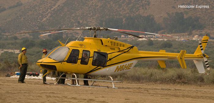 Detailed history and photos of helicopter Bell 407 Serial 53235 Register N6HE used by Helicopter Express Inc Track service timeline and current status.