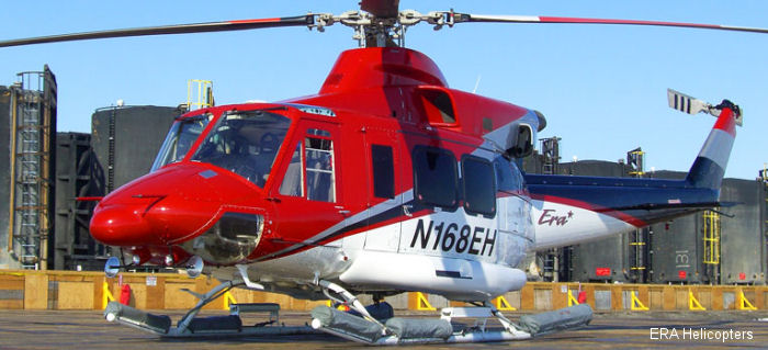 Detailed history and photos of helicopter Bell 412 Serial 33058 Register EC-MKD N168EH VH-NSI C-GWMX VH-SUH used by Ministerio de Agricultura, Alimentacion y Medio Ambiente MAGRAMA (Spanish Ministry of Agriculture, Food and Environment) ,Pegasus Aero Group ,ERA Helicopters ,NSCA (National Safety Council of Australia) ,Lloyd Helicopters Track service timeline and current status.