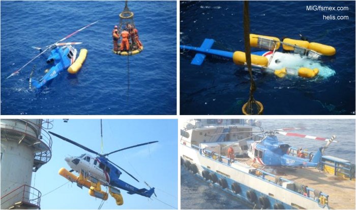 Detailed history and photos of helicopter Bell 412EP Serial 36337 Register XA-HSI XA-UCB N45388 used by RotorLink ,Heliservicio ,Bell Helicopter Track service timeline and current status.