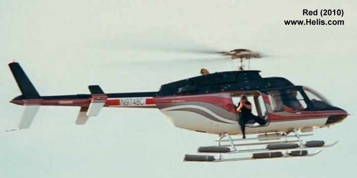 Helicopter Bell 206L Long Ranger Serial unknown Register N9748C. Aircraft history and location