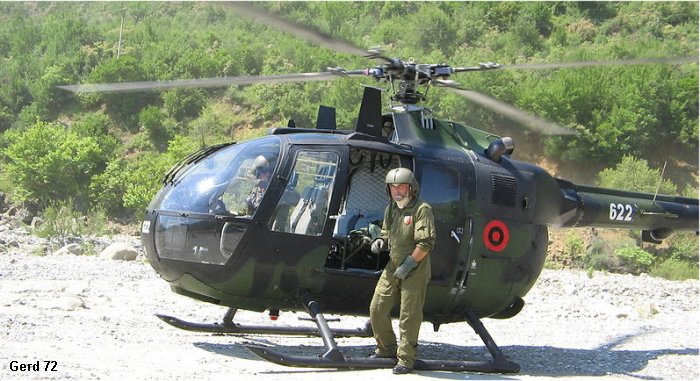 Forca Ajrore Shqiptare Bo105