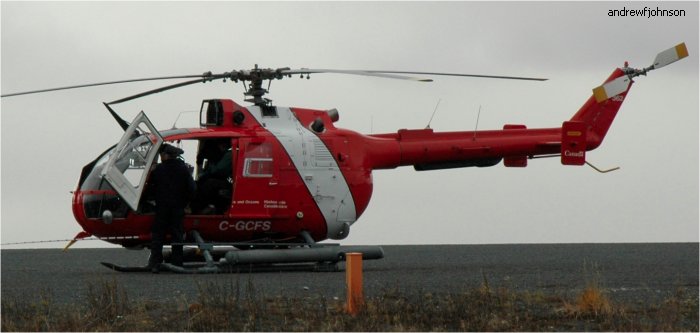 MBB Bo105CBS-2 c/n S-725