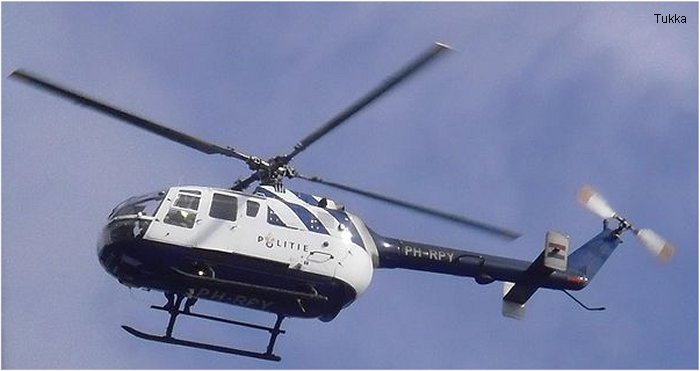 Politie Luchtvaart Dienst Bo105CBS-4