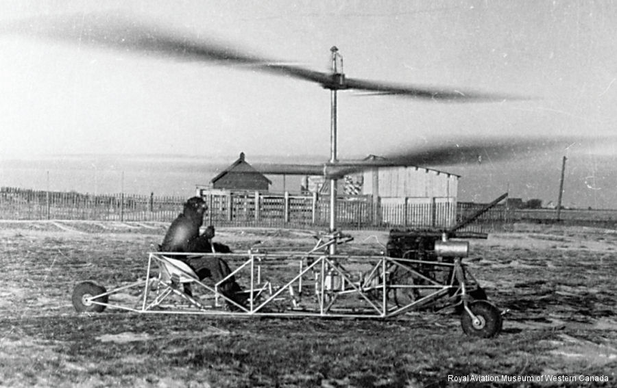 Froebe, Canada first helicopter