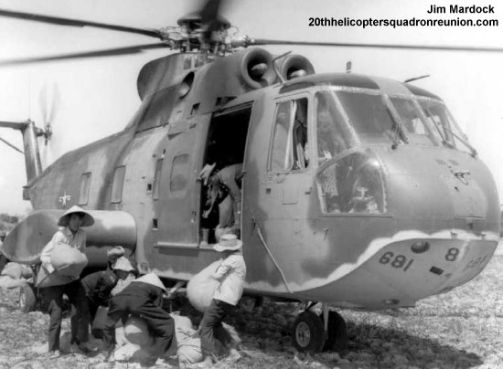 Helicopter Sikorsky CH-3C Serial 61-513 Register 63-9681 used by US Air Force USAF. Built 1964. Aircraft history and location