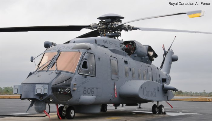 Photos of CH-148 Cyclone in Canadian Armed Forces helicopter service.