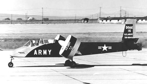 Doak tilt rotor Helicopters 1950s