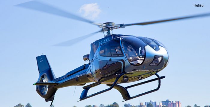 Detailed history and photos of helicopter Eurocopter EC130B4 Serial 4895 Register PR-CBH used by Helisul Taxi Aereo Track service timeline and current status.